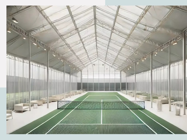 Строительство теннисных кортов в Сегеже