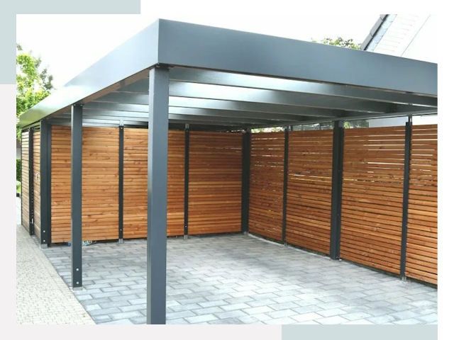 Навесы для парковки в Сегеже