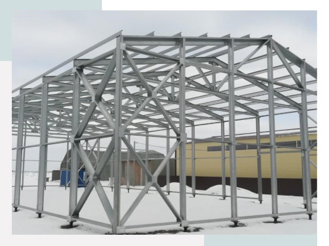 Каркасные ангары в Сегеже