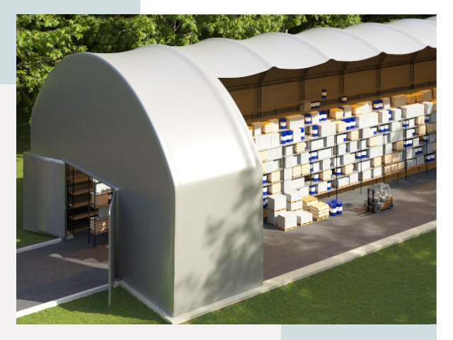 Тентовые ангары в Сегеже