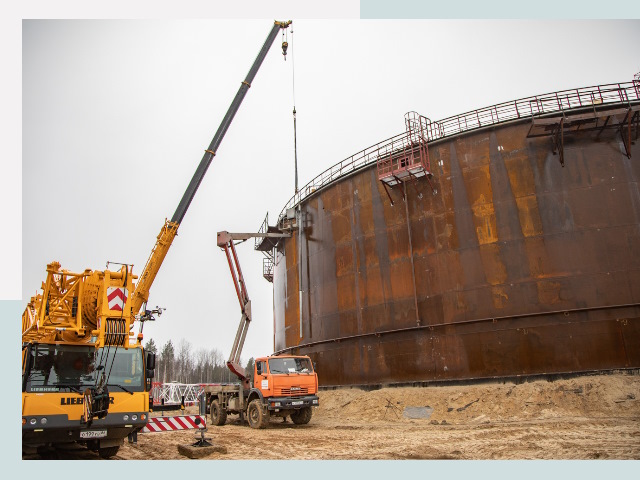 Монтаж резервуаров в Сегеже от 624 руб. за м³