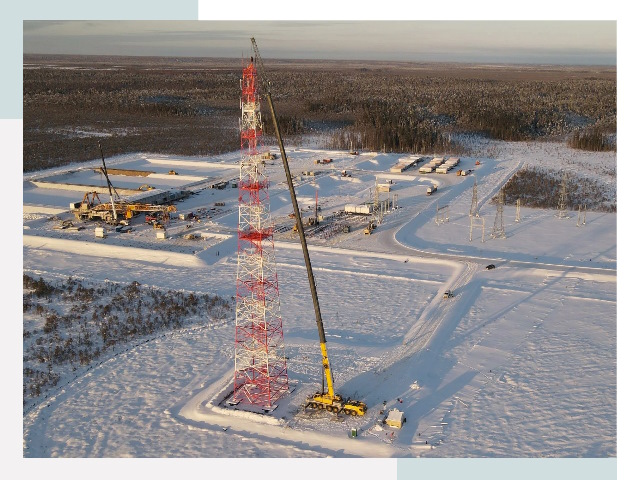 Мачты связи в Сегеже