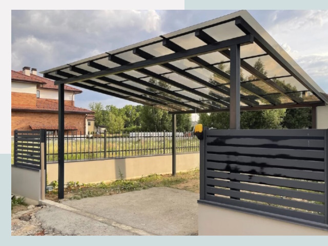 Металлические навесы в Сегежа от 624 руб. за м²