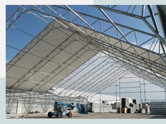Каркасно-тентовые сооружения от СтальСтрой-Сгж по цене 624 руб.