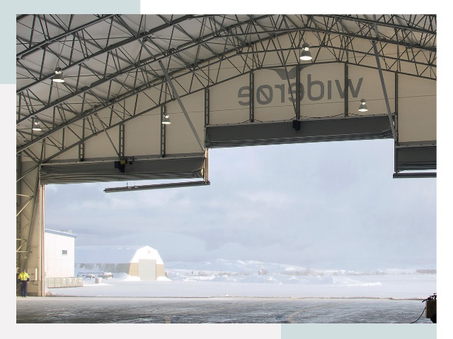 Ворота для ангаров в Сегеже