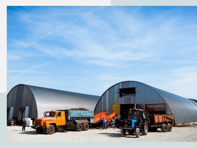 Ангары для спецтехники в Сегеже